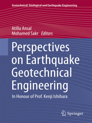 cover image of Perspectives on Earthquake Geotechnical Engineering